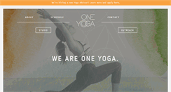 Desktop Screenshot of one-yoga.org